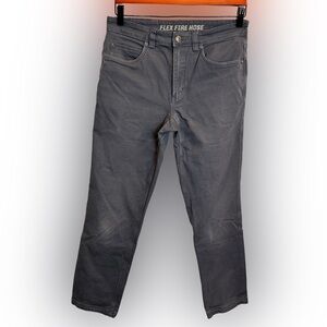 Duluth Trading Flex Fire Hose Gray Slim Fit Jeans Mens‎  32x32